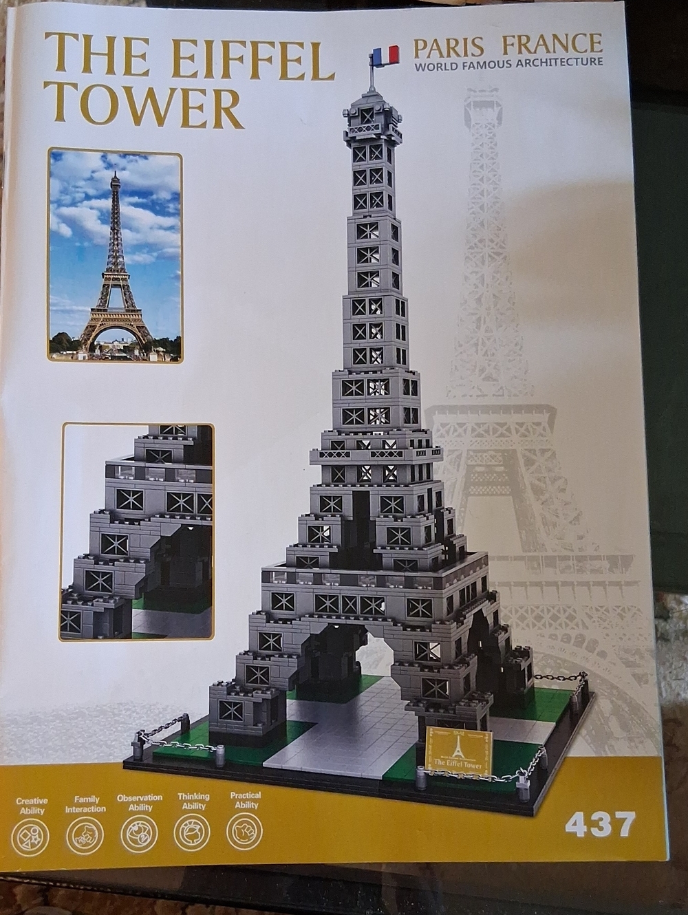 EIFFEL TOWER BUILDING SET